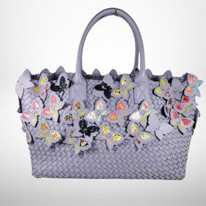 BOTTEGA VENETA STUNNING CABAT BUTTERFLY SPECIAL EDITION BAG - WOW